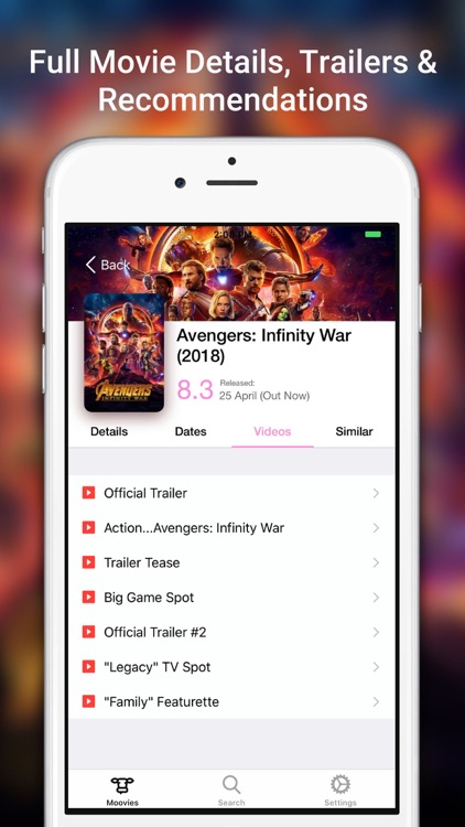 Moovies: Simple Movie List App