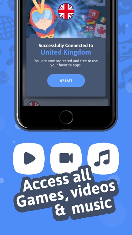 VPN » Unlimited VPN for iPhone screenshot-3