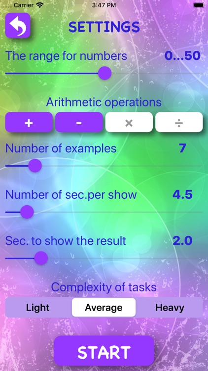 True or False - Math Tasks