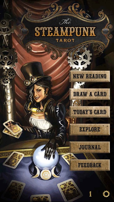How to cancel & delete Steampunk Tarot from iphone & ipad 1