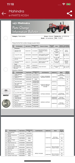 Mahindra e PARTS KOSH(圖5)-速報App