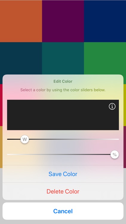 Color Box - Sheet & Picker