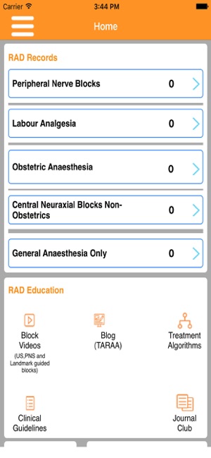 Regional Anaesthesia Database(圖2)-速報App