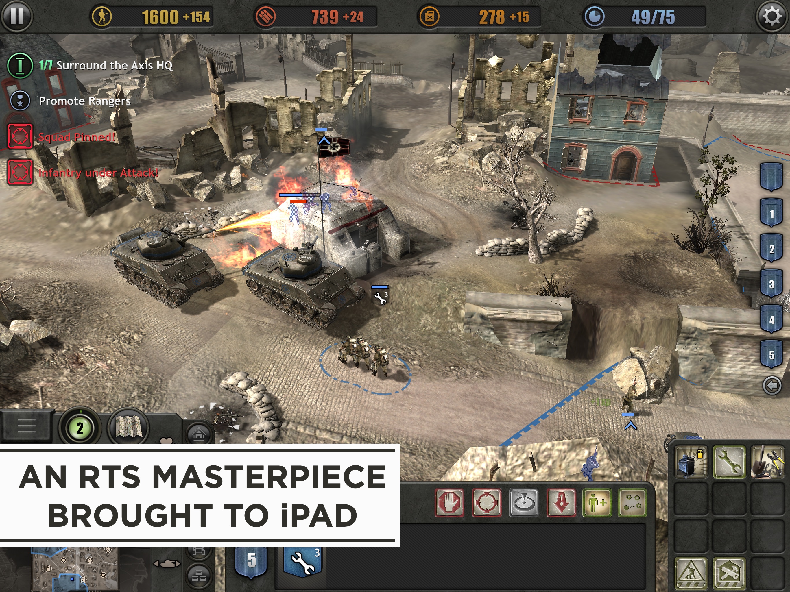 Screenshot do app Company of Heroes
