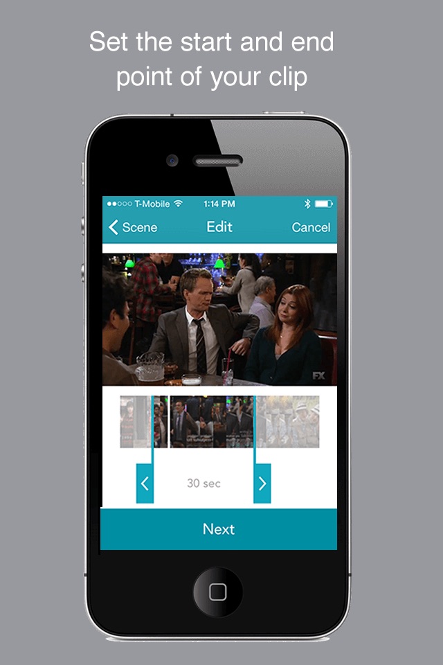 Clippit-Make & Share TV Clips! screenshot 3