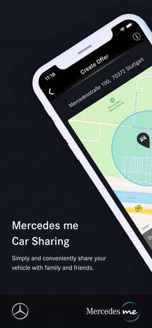 Mercedes Me Car Sharing On The App Store