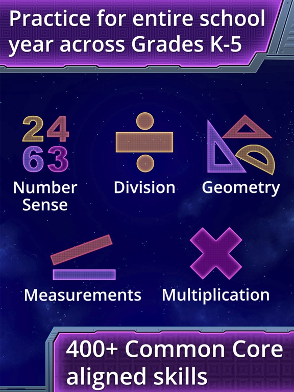 5th Grade Splash Math Common Core Worksheets App. Free fun educational games for kids to learn & practice numbers, integers, algebra, decimals, division, fraction, multiplication facts, geometry, time tables, flash cards. Cool activities to teach at home screenshot