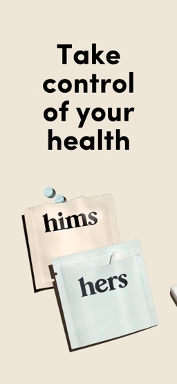 Hims & Hers app screenshot