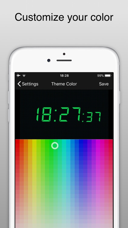 Bedside Clock - music alarms