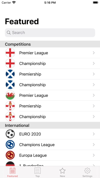 Football Fixtures Calendars screenshot-3