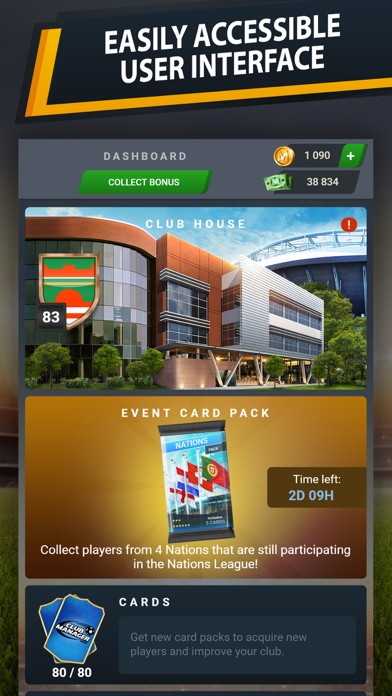 Club Manager - Soccer Game screenshot 4