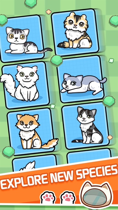 Merge Cats - Idle Runaway Game screenshot 2