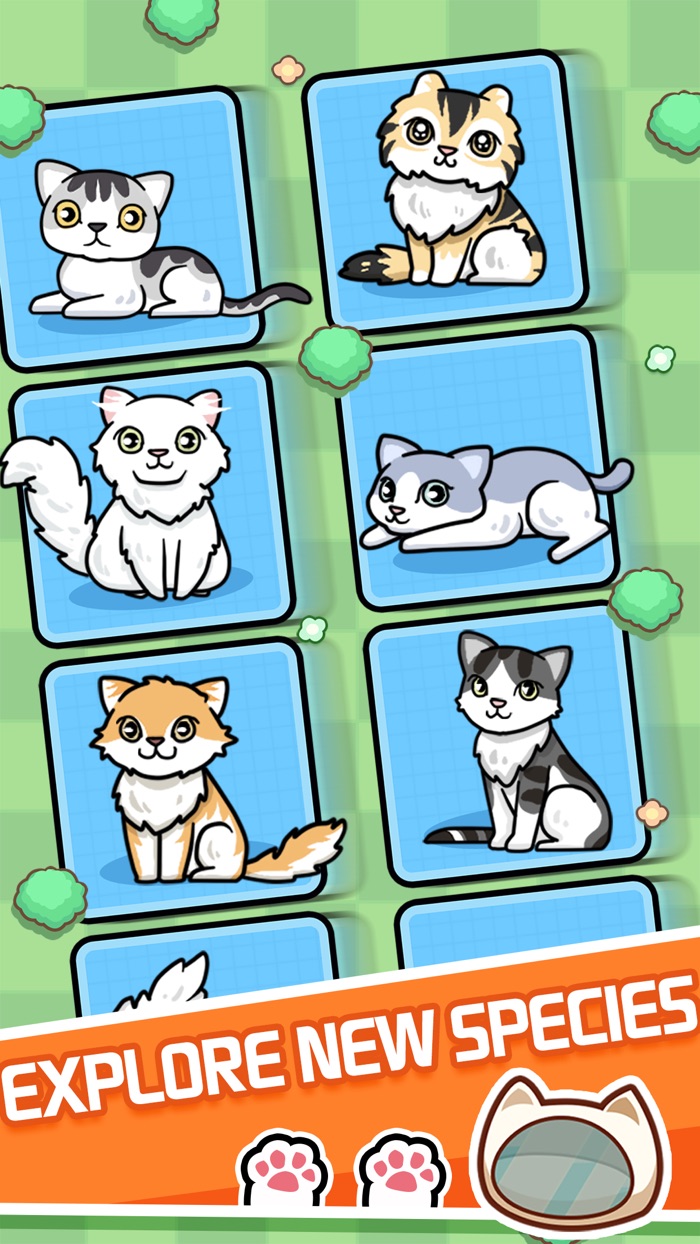 Merge Cats - Idle Runaway Game