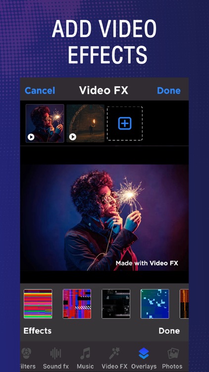 Video FX: Movie Maker & Editor screenshot-0