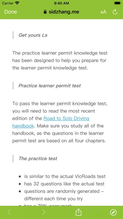 Learner Permit - VicRoads Lite screenshot-6