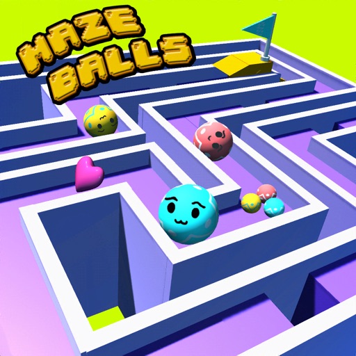 3D Maze Balls