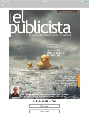 Captura de Pantalla 2 Revista El Publicista iphone