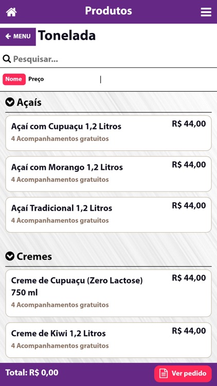 Açaí de Peso