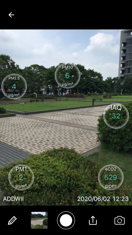 ADDWII Air Quality Monitor