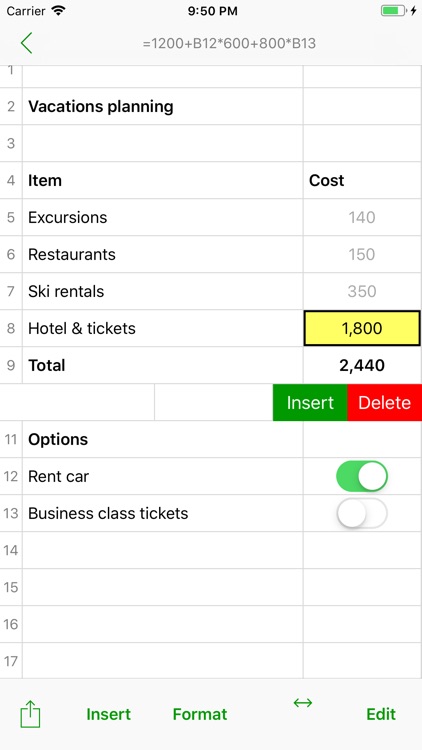 Notes.xls - Spreadsheet Notes screenshot-0