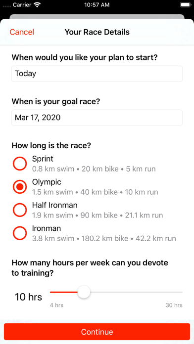 MyTriPro - Triathlon Training screenshot 4