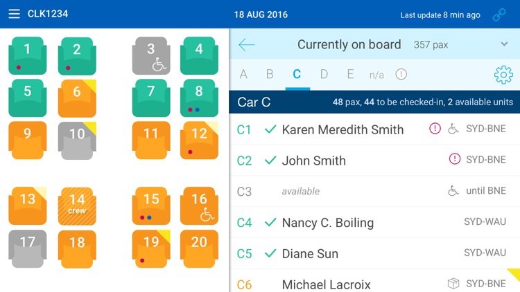 Amadeus Rail Onboard App