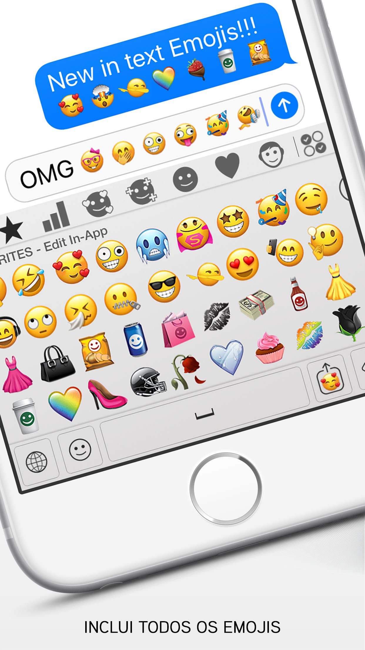Screenshot do app Emoji>