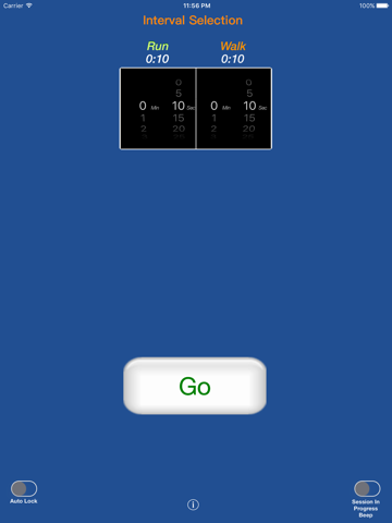 Runner's Interval Timer - náhled