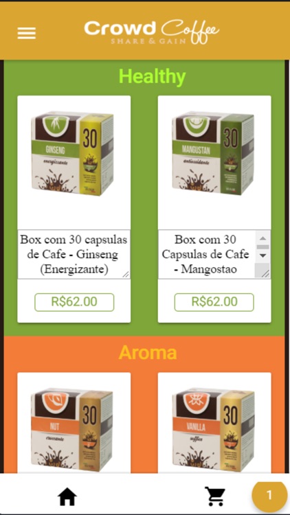 Crowd Coffee Brasil App