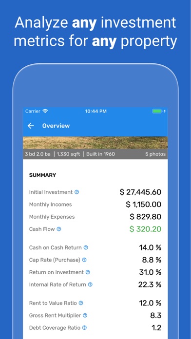 DealCrunch: Analyze Property screenshot 3