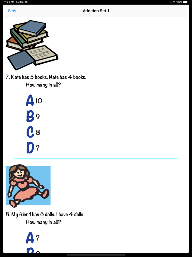 Word Problems Grades 1-2(圖3)-速報App