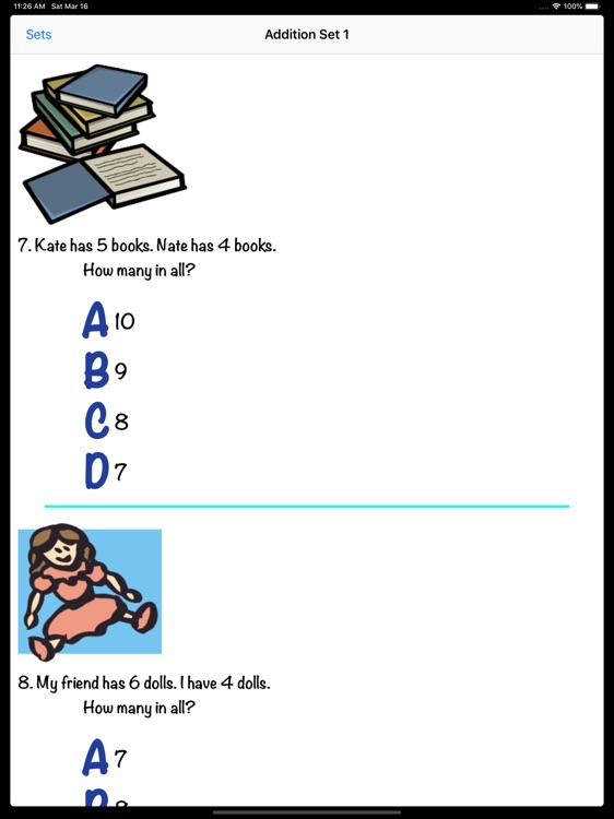 Word Problems Grades 1-2