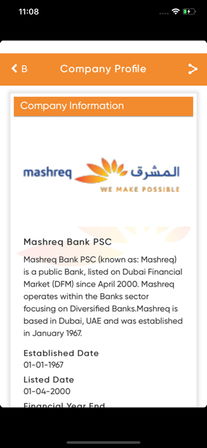 Mashreq Investor Relations App(圖3)-速報App