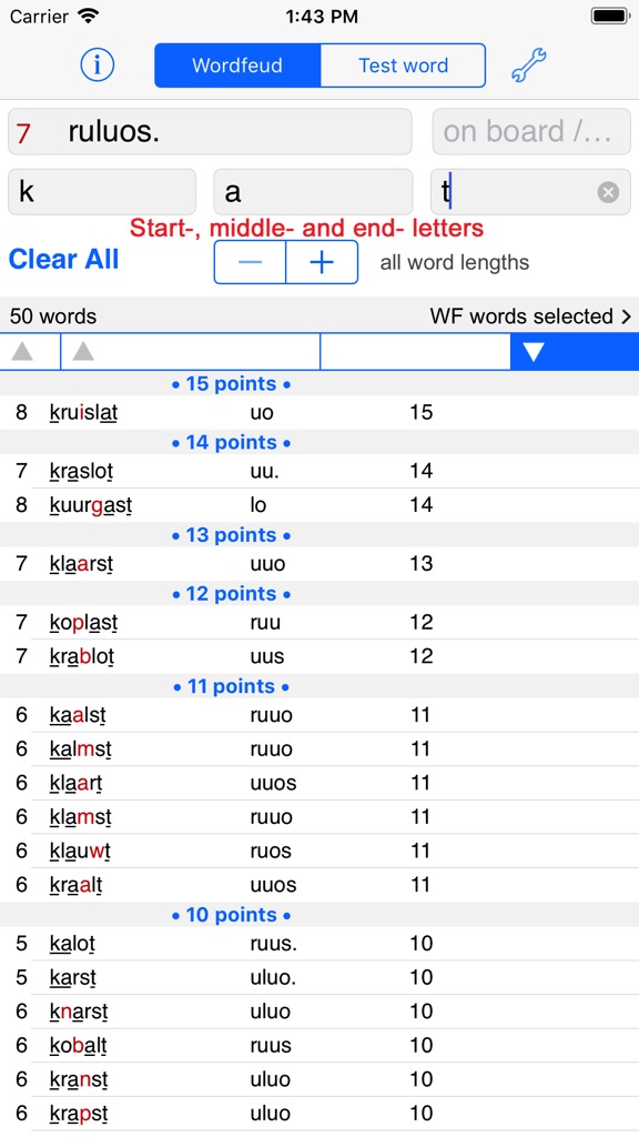 【图】NL Woordvinder Wordfeud(截图2)