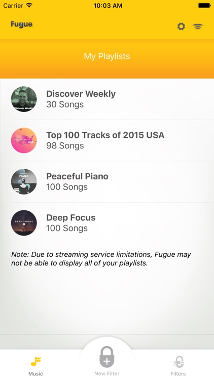 Fugue - Forget Songs & Artists screenshot-3