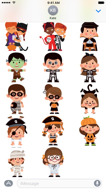 Halloween Costume Stickers screenshot-4