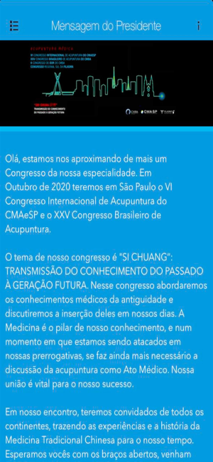 XXV CONGRESSO ACUPUNTURA CMBA(圖3)-速報App