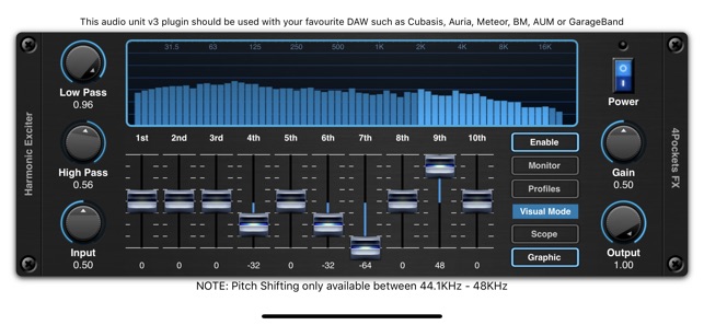 Harmonic Exciter AUv3 Plugin(圖1)-速報App