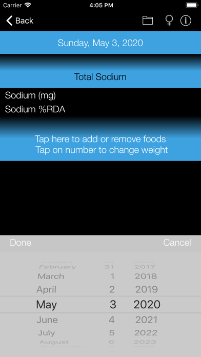 How to cancel & delete Sodium Counter and Tracker for Healthy Food Diets from iphone & ipad 3