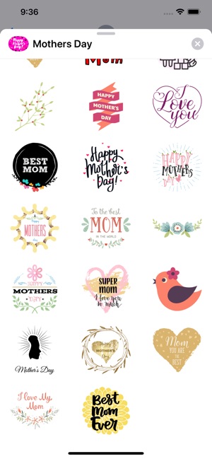 Happy Mothers Day Sticker Emo(圖3)-速報App