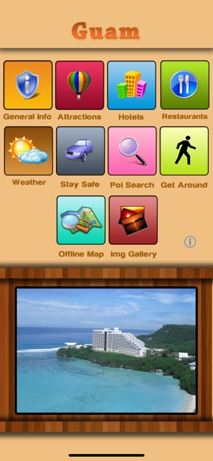 Guam Island Offline Map Travel