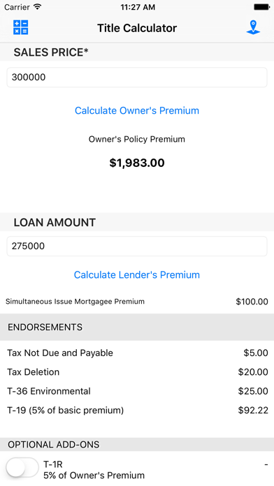 How to cancel & delete Frontier Title Calculator from iphone & ipad 2