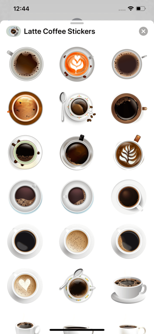 Latte Coffee Stickers(圖2)-速報App