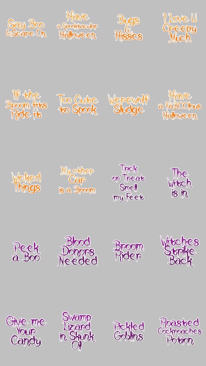 Halloween Mood Stickers 4