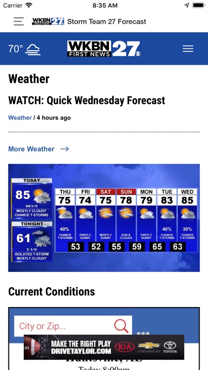 WKBN 27 Weather - Youngstown screenshot-3