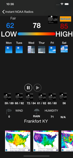 Instant NOAA Radios Lite(圖2)-速報App