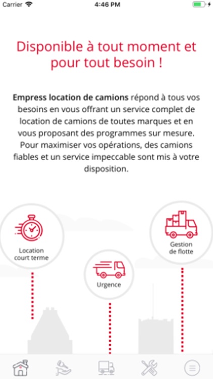 Empress location de camions