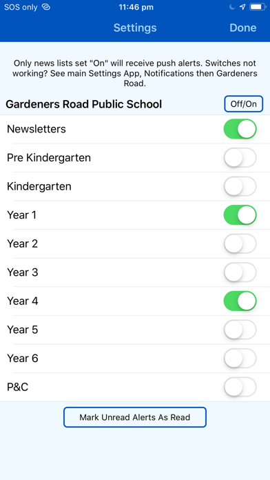 How to cancel & delete Gardeners Road Public School from iphone & ipad 3