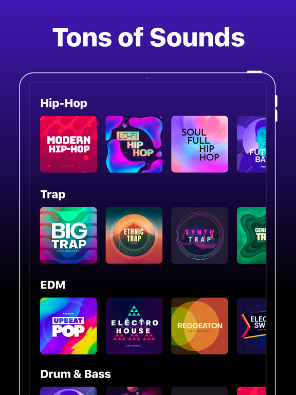 iPad Image of Groovepad - Music & Beat Maker