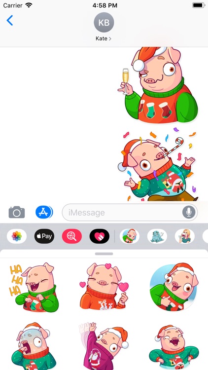 Mr Piggy 2019 Sticker Pack